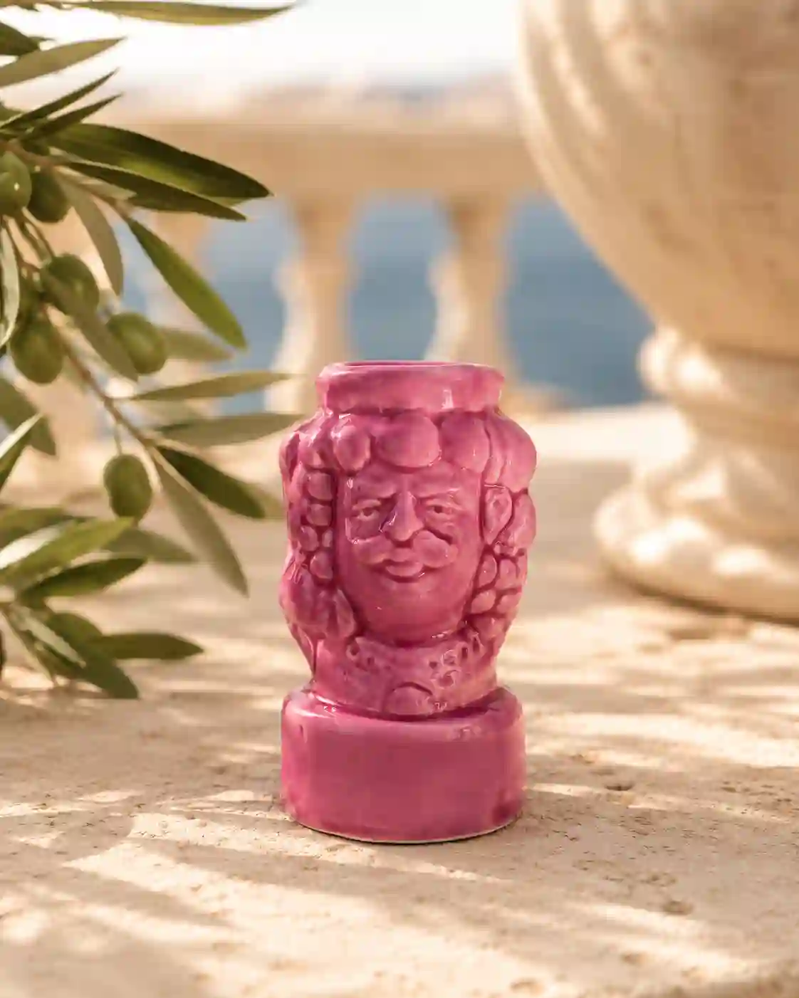 Copritappo in ceramica L'Audacia con lavorazione artigianale