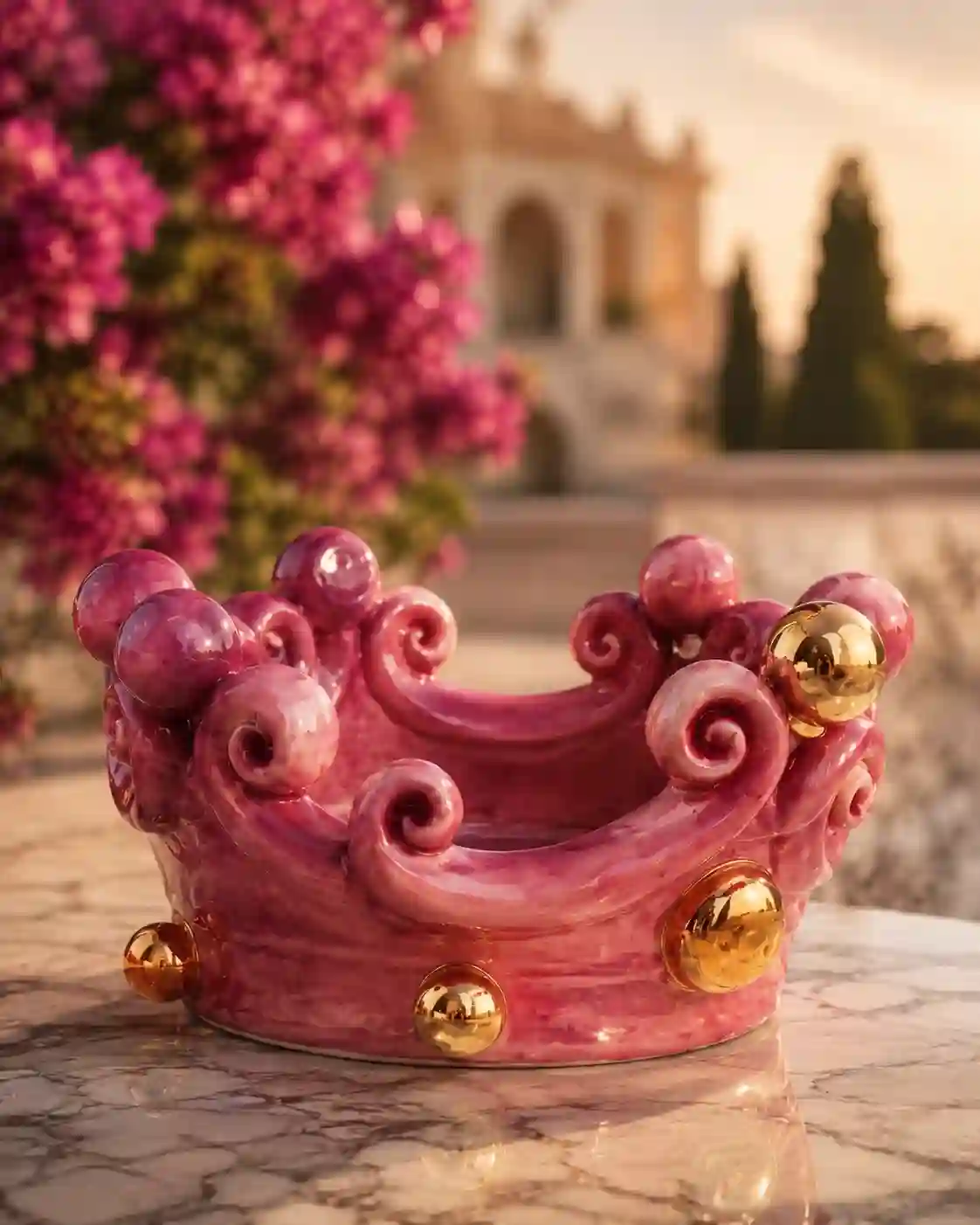 Decorazione artigianale del copritappo L'Audacia